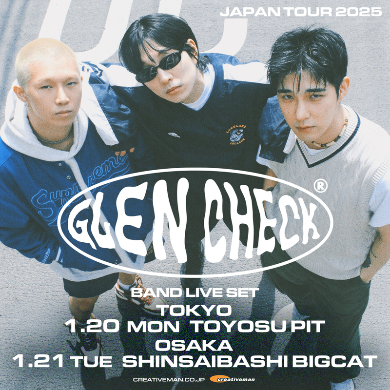 GLEN CHECK BAND LIVE SET - JAPAN TOUR 2025