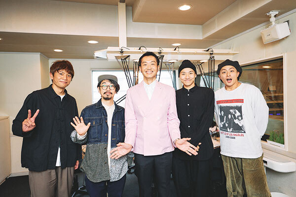 ASIAN KUNG-FU GENERATION(後藤、喜多) × GENERATIONS(白濱、小森) 対談