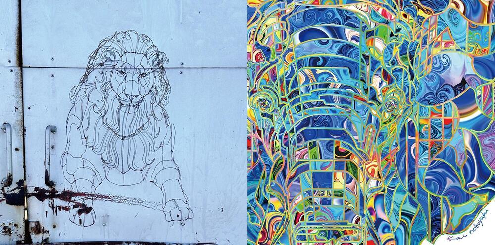 ごまん個展『Goman Wireart exhibition』＆Kai Nobuyuki個展『CREATURE × MARBLING Jun’25.』/
