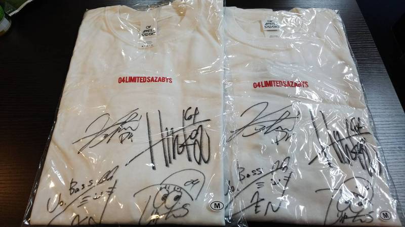 今夜は04 Limited Sazabysサイン入りTシャツプレゼント◎｜REDNIQS｜番組ブログ｜FM802
