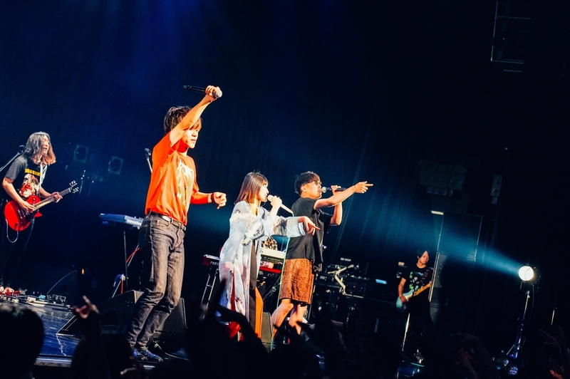 現在 #RK802 で、HIGH!×3 より <<< パスピエ×ヤマサキセイヤ,ヨコタシンノスケ >>> LIVE音源O.A中!! @KYUSO_NEKOKAMI