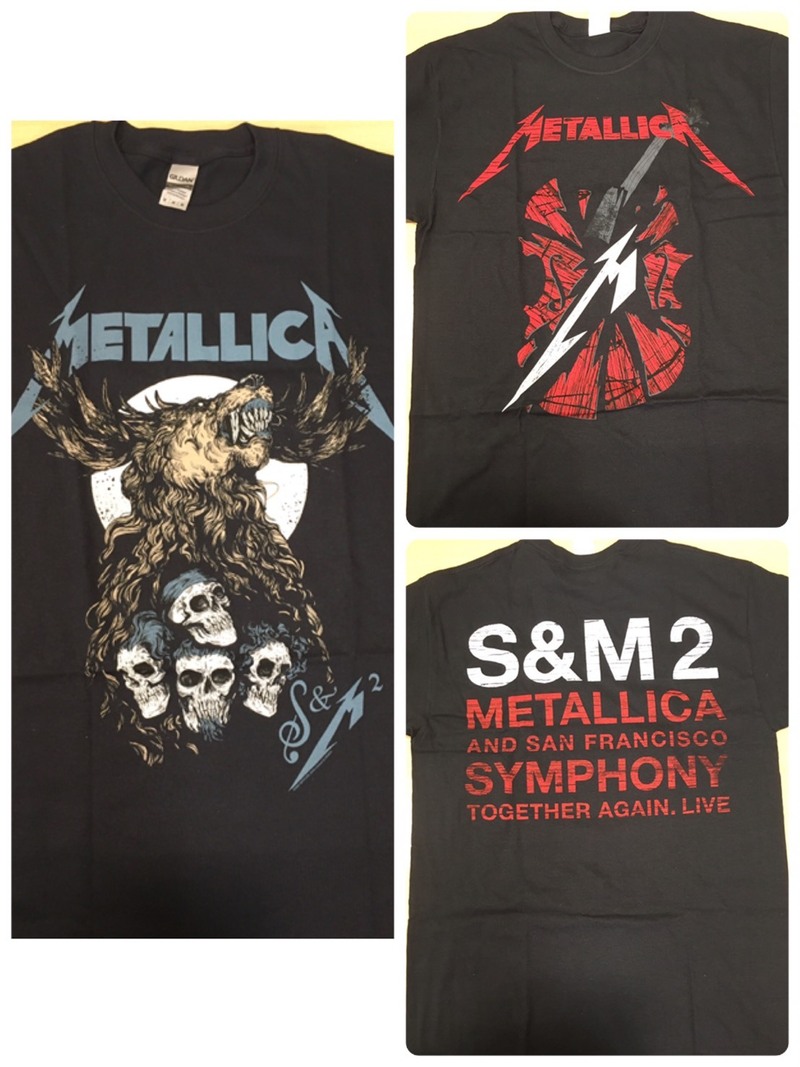 今週のPRESENT☆METALLICAのTシャツ