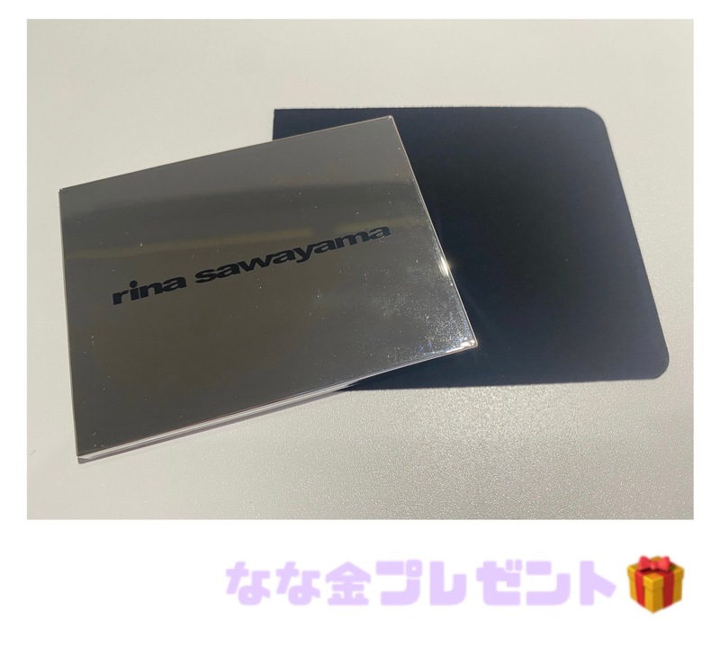 金曜朝7時は、、なな金プレゼント☆リナ・サワヤマ：オリジナル・メタリック・ミラー☆