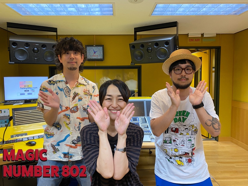 #MN802 本日のゲスト #DENIMS (@DENIMS_official) Vo.Gt#釜中健伍(@KAMA_CHU)Gt.#岡本悠亮(@okayuhatsukoi)