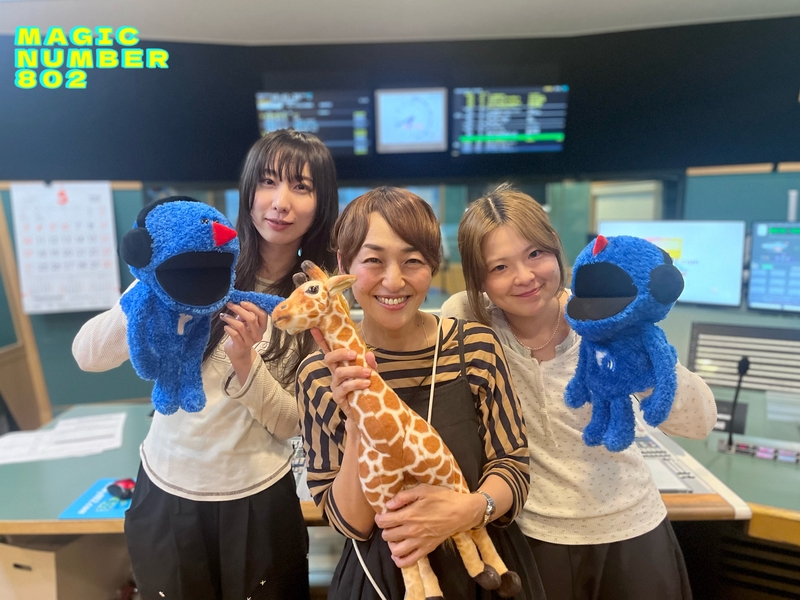 #MN802 本日のゲスト：#リーガルリリー (@regal__lily)たかはしほのか(@AveMaria_10)海(@yoi9machi27)