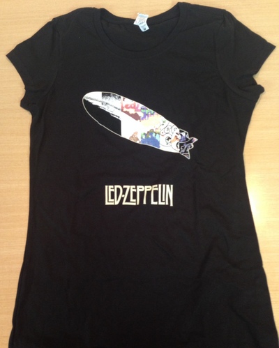 今夜のプレゼント：LED ZEPPELINのTシャツ