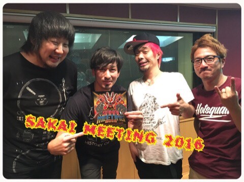 Lnem Friday Sakai Meeting 16直前 Good4nothing The China Wife Mortors登場 Lnem エルネム 番組ブログ Fm802