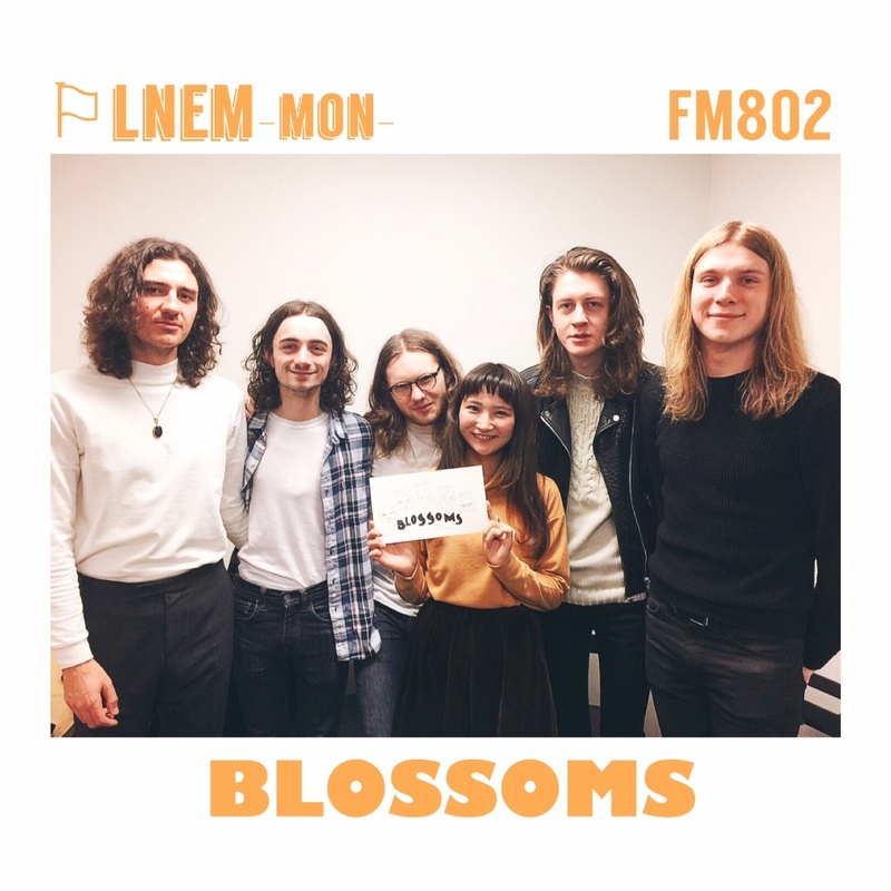 Lnem Monday 1 23 ゲスト Blossoms Blossomsband Lnem エルネム 番組ブログ Fm802