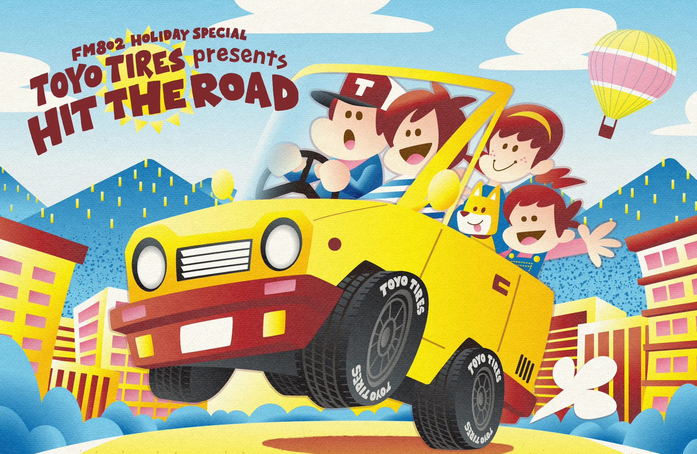 FM802 HOLIDAY SPECIAL TOYO TIRES presents HIT THE ROAD